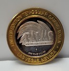 Playboy Bunny Entertainment 2006 Palms Casino  10 Gaming Coin 999 Silver 003