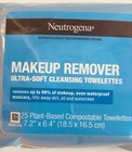 Neutrogena Ultra-soft Cleansing Makeup Remover Towelettes Wipes 25 Count