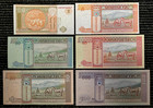 Mongolia 1 5 10 20 50 100 Tugrik Random Year World Paper Money Unc Currency