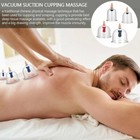 12 Cupping Therapy Cups Set Healthy Chinese Medical Vacuum Suction Body Massager