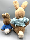 Sweet Pair Of Vintage Eden Frederick Warne Beatrix Potter Peter Rabbit Plushies