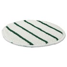 Rubbermaid Commercial P269 19  Scrub-strip Carpet Bonnet -wht grn  5 carton  New