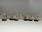 Warhammer Fantasy - Wood Elves - Wood Elf Waywatchers X 6 - Metal Oop