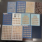 10 Lincoln Memorial Cent Books 1959-2019 Mostly Uncirculated Red