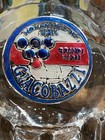 Vintage Jacobazzi Great Wines Nonantola Chunky Thick Glass Advertising Ashtray