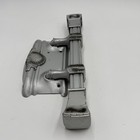 Silver Tone Casket Handle Vintage Gothic Art Nouveau Funeral Single Coffin Pull