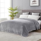 Extra Large Soft Comfy Fluffy Fleece Bed Blanket King Size 90  X 108   Luxury   