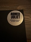 Rare - Tom Holland Romeo   Juliet Duke Of York Theatre Programme - Opening Night