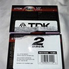 Tdk Mp Premium 8mm Camcorder Film Cassette Tape 120 Minutes 2 Pack New Sealed