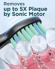 Rtauys M5 Sonic Electric Toothbrush Adults Kids 8 Brush Heads Travel Case Black