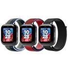  Kids Nylon Bands Compatible With Bark Watch  Breathable Black red greenblue