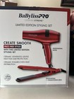 Babylisspro Ceramix Xtreme Professional Dryer   1 Straightening Iron Red Nib