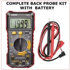 Digital Multimeter Lcd Voltmeter Ammeter Ohmmeter Volt Ac Dc Tester Leads Meter