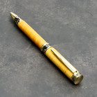 Personalized Luxury Unique Ballpoint Wood Pen Black Lacquer  19