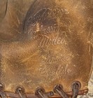 Vintage Nokona Ray Moore Leather Split Finger Baseball Glove Genuine Cowhide Vtg