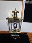 Old Crow Kentucky Bourbon Whiskey Lamp 1960s Vintage Advertisement Excellent
