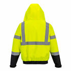 Portwest Us365 Hi-vis Reflective Premium 3-in-1 Safety Work Hooded Bomber Jacket