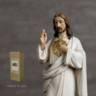 Catholic Sacred Heart Of Jesus Statue 10  H Jesus Christ Figure Religious Gifts