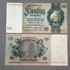 Can t Be This Crisp    Beautiful  xf  1933 50 Reichsbanknote Wwii Era Banknote