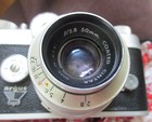 Argus C Four Film Camera Cintar 50mm F 2 8 Lens Untested   Booklet