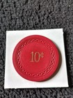Tonopah Club Casino Tonopah Nevada 10 Cent Chip 1962 Excellent Condition 