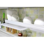 Stainless Dish Drying Rack Shelf  Kitchen Organizer Aluminum Bar Durability