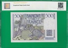 France 500 Francs 19 7 1945  P129a  Tqg Gem Unc  66  Epqd W  Rotator Digits S n 