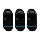 Stance L12152 Mens Black Gamut No-show Socks Pack Of 3 Socks Size L 9-12