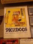 Vintage 1967 Mattel Thingmaker Picadoos - Booklet  Six Molds  Tongs  Ruler Vg