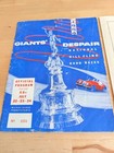 Rare 1954 Giants Despair Hillclimb Program Auto Racing Wilkes Barre Pa W  Entry 