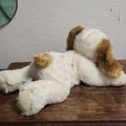 Vtg Applause Russ Spott Puppy Dog Plush 13  Brown Cream Floppy Stuffed  49386
