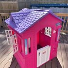 Kids Girls Cabin Playhouse Playset Indoor Or Outdoor Toy House Cottage Ages 2 