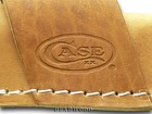 Case Xx Brown Leather Side Draw Pocket Knife Belt Sheath 50148