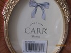 Vintage Nos Carr Frame Ornate Baroque Oval Picture Frame 5 X 3 5 Gold Tone