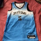 New Nike Chicago Sky Reese  5 Wnba Basketball Jersey Women   s Size 40 Blue white