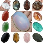 Worry Palm Stone Pocket Energy Gemstone Therapy Crystal Healing Reiki Meditation