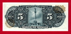 Rare Mexico 5 Pesos 1961 Unc Banknote - Serie   mg  - Prefix   c  -  pick-60g 7 