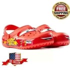 New Lightning Mcqueen Crocs Clog Adult Shoe Limited Classic Disney No Lightup