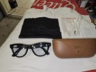 Ray-ban Wayfarer Rb5184 2000 Black Plastic Full Rim Eyeglasses W  Case   Extras