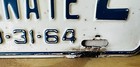 1964 Maryland U s  Senate License Plate  2 Political 