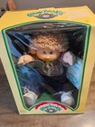 Vtg Cabbage Patch Kids Boy Doll 1984 Nib Birth Cert Blonde Hair Blue Eyes