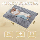 3 In 1 Bean Bag Chair With Portable U-shaped Pillow  Giant Bean Bag With Washabl