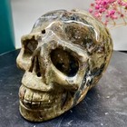 2 55lb Natural Ocean Jade Hand Carved Skull Collection