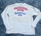Vintage Long Sleeve Grateful Dead T Shirt San Francisco Spring Tour 1983