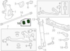 Front Bump Stops Fit For Chevy 2011-2021 Silverado sierra 2500 3500 Lower Con   
