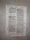 1611-pulpit Folio Bible Leaf-the 23rd Psalm- the Lord Is My Shepherd - 59 Line-