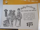 Dolly Darling 1960s 11  Doll Sewing Clothing Patterns W fabric Barbie Vtg Kit