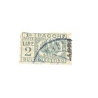 Italian 1914 Parcel Post 2 Lire Green Stamp  Great Condition