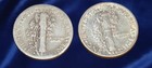 2   90  Silver Mercury Dimes 1916-1945   Under Melt  Bullion For Any Budget 