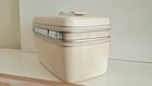Vintage Samsonite Silhouette Makeup Case - Used - White cream Color